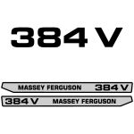 Stickerset Massey Ferguson 384 V