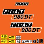 Stickerset Fiat 980DT