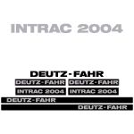 Stickerset Deutz Fahr Intrac 2004