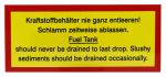 Sticker tank
