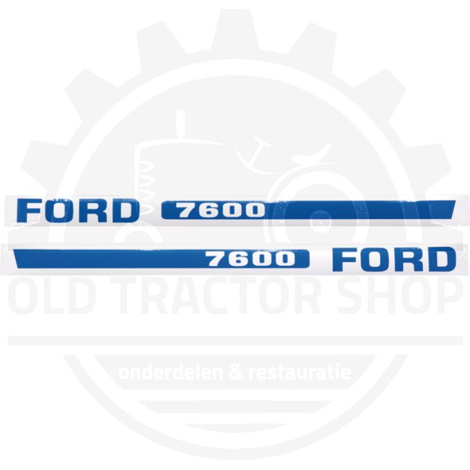 Stickerset Ford 7600