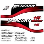Stickerset Mercury 115 (1999-2004)