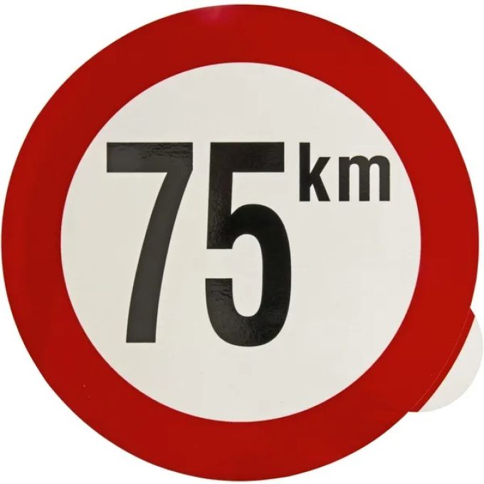 Sticker 75 km België