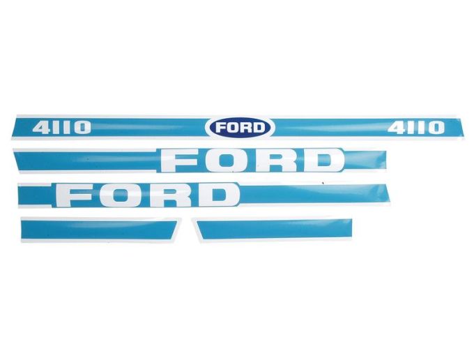 Kit autocollants latéraux Ford 4110