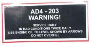 Decal- Service Daily