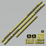 Stickerset John Deere 7700