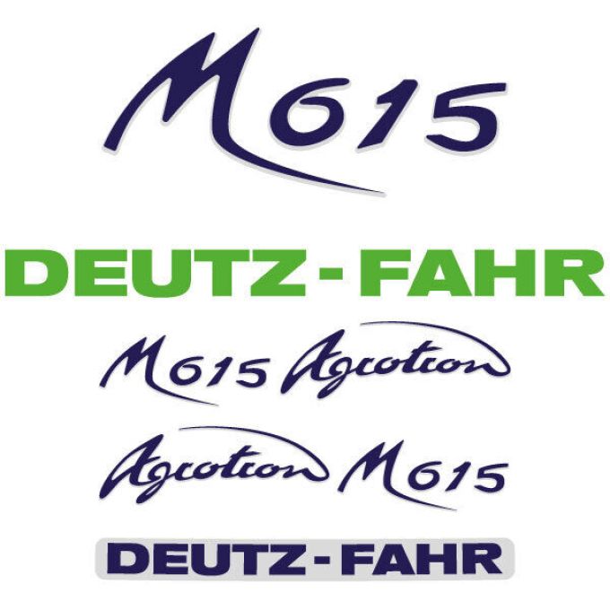 Stickerset Deutz-Fahr Agrotron M615