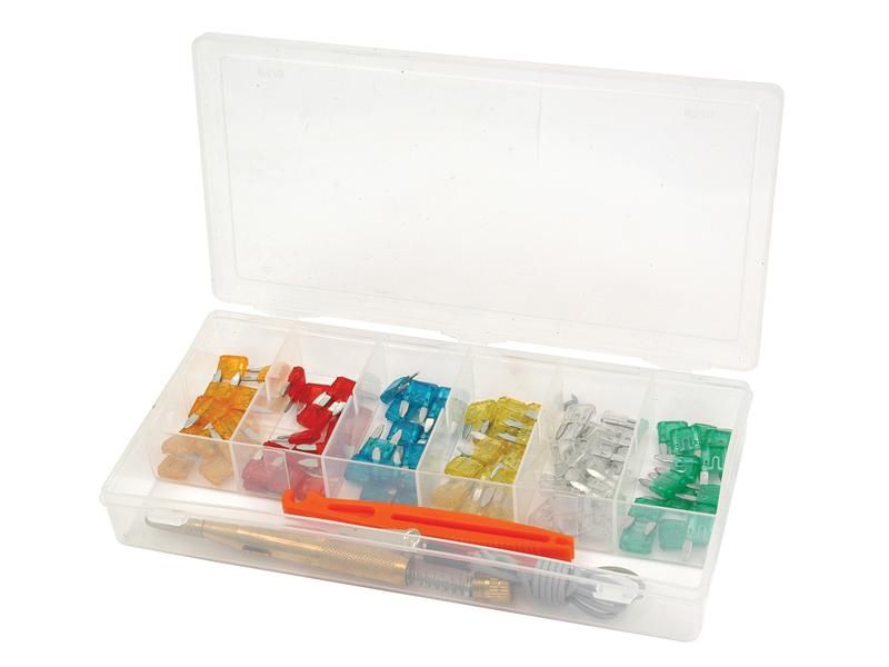 Mini Blade Fuse & Tool Kit Display Box 90x