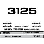 Stickerset Massey Ferguson 3125