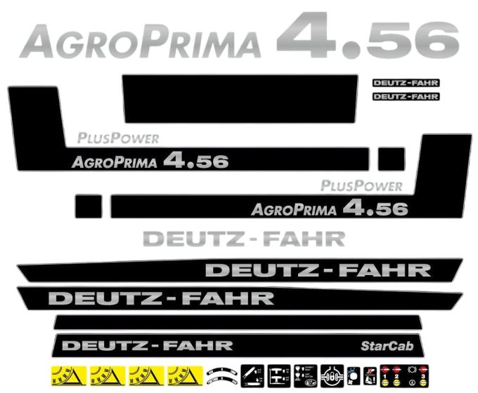 Stickerset Deutz AgroPrima 4.56