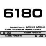 Stickerset Massey Ferguson 6180