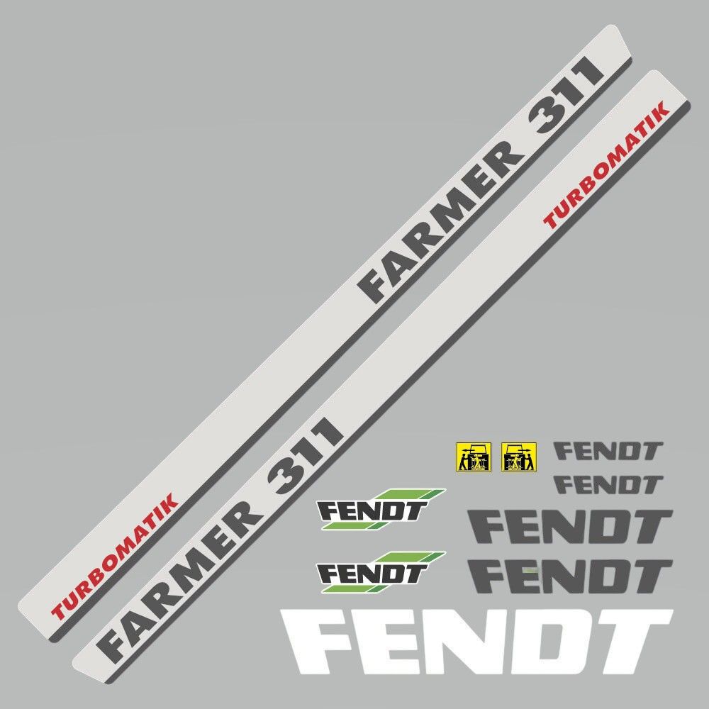 Decal Kit Fendt Farmer 311