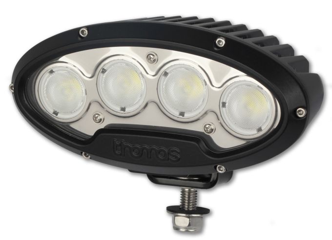 Phares de travail à LED Ovale, 4000 Lumens, Faisceau: 60