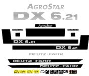 Stickerset Deutz AgroStar DX 6.21