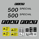 Decal kit Fiat 500 Speciaal