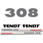 Kit autocollants latéraux Fendt Farmer 308