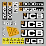 Stickerset JCB 8030 CTS