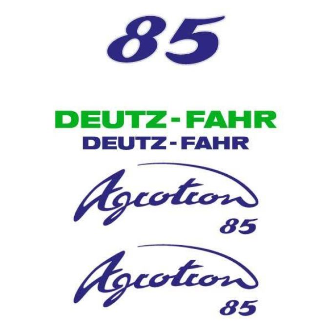 Stickerset Deutz-Fahr Agrotron 85