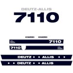 Stickerset Deutz Allis 7110
