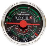 Tractormeter counterclockwise 20 km / h