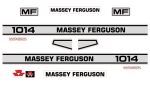 Stickerset Massey Ferguson 1014 (L)