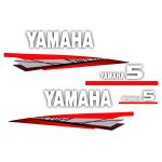 Stickerset Yamaha 5 Outboard (1998-2001)