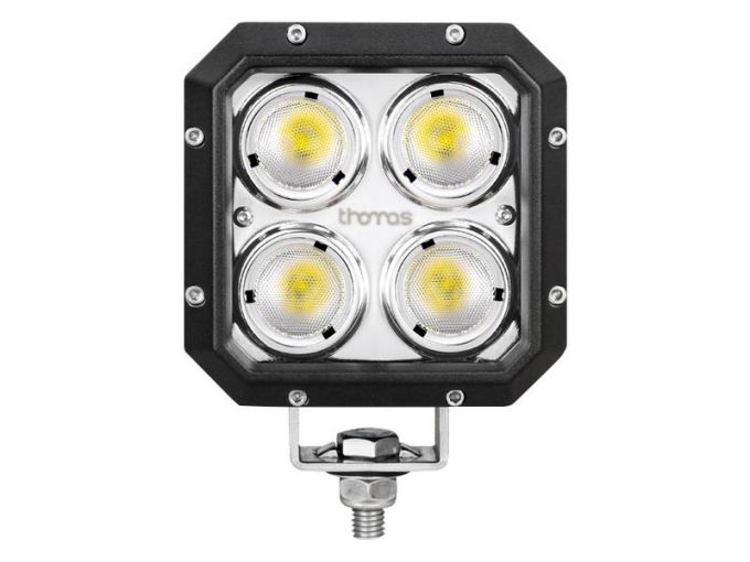 Phares de travail à LED Carré, 4300 Lumens, Faisceau: 60°