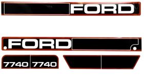 Aufklebersatz Ford 7740