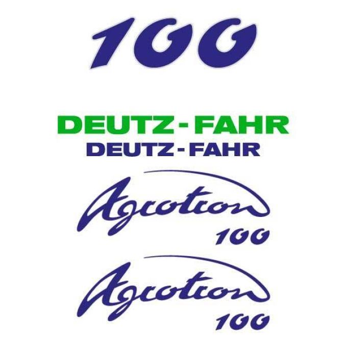 Stickerset Deutz-Fahr Agrotron 100