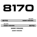 Stickerset Massey Ferguson 8170