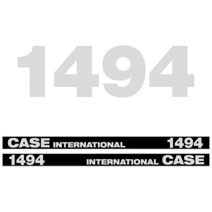 Stickerset Case International 1494