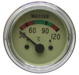 Wassertemperaturanzeige elektrisch, Installationsgröße 60 mm, 40 - 120 Grad