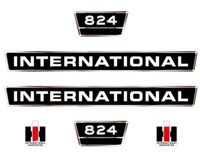 Stickerset International 824