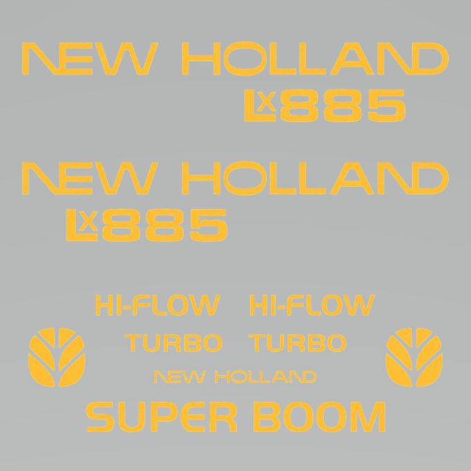 Stickerset New Holland LX 885