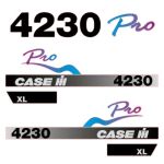 Stickerset Case 4230 XL PRO