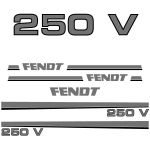 Stickerset Fendt 250 V