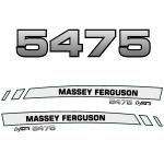 Stickerset Massey Ferguson 5475
