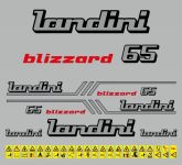 Stickerset Landini Blizzard 65