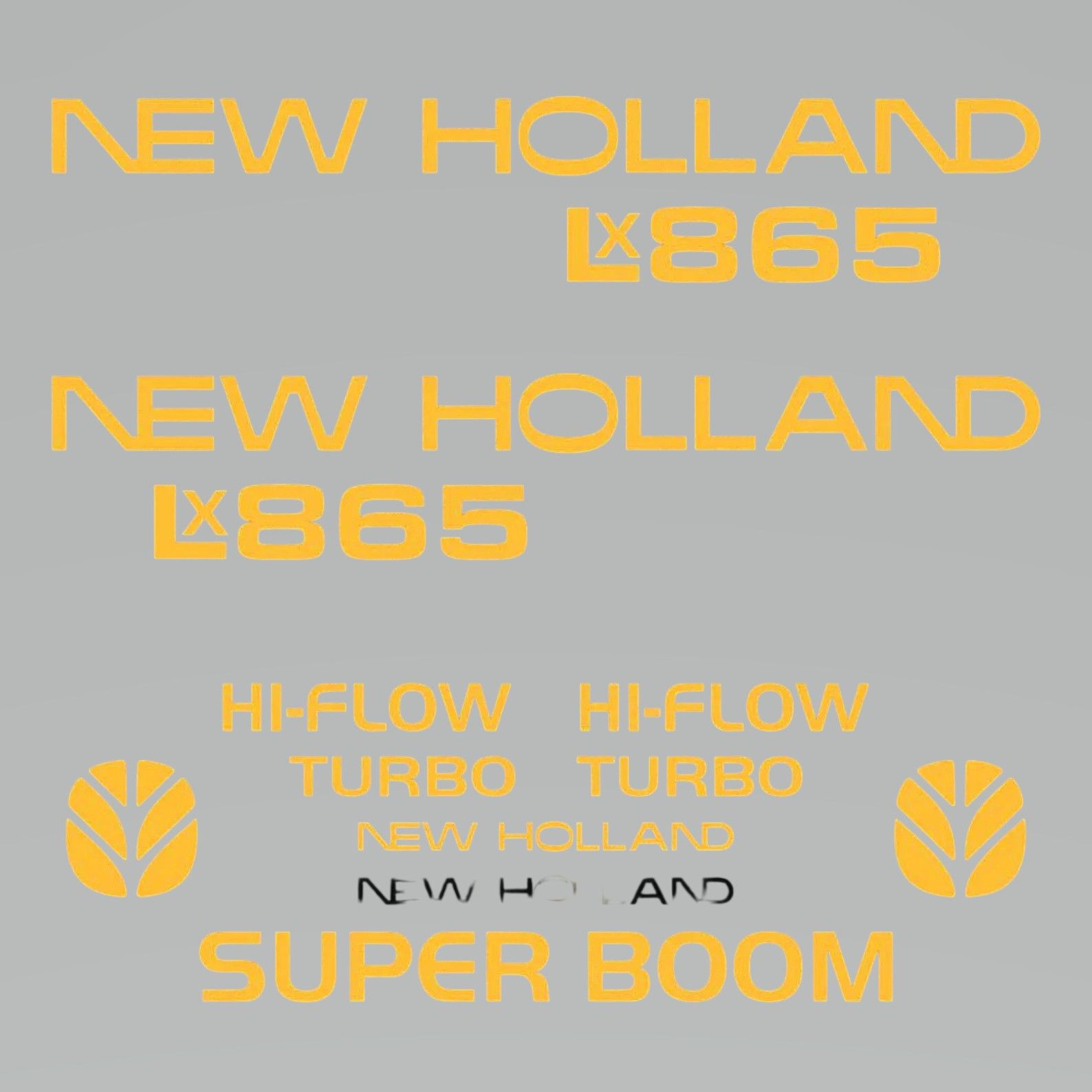 Stickerset New Holland LX 865