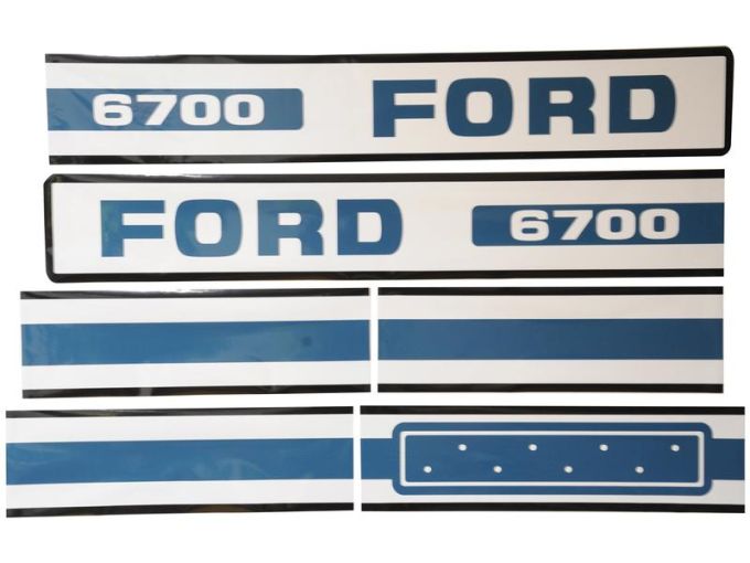 Kit autocollants latéraux Ford 6700