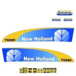 Stickerset New Holland T6080