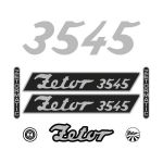 Stickerset Zetor 3545