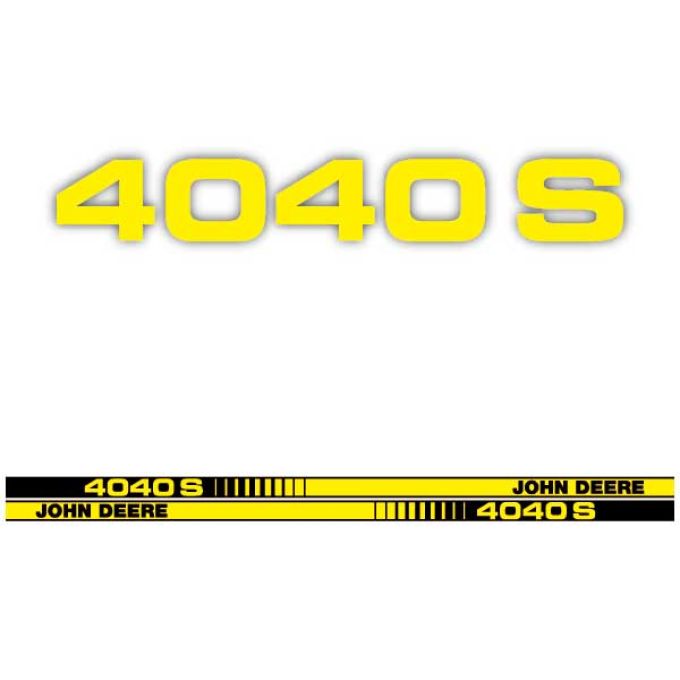 Stickerset John Deere 4040 S