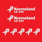 Stickerset Kverneland LD 240