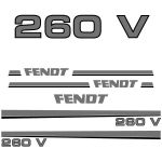 Stickerset Fendt 260 V