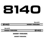 Stickerset Massey Ferguson 8140