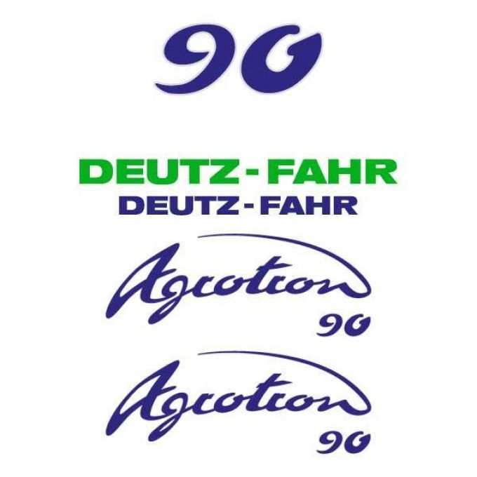 Stickerset Deutz-Fahr Agrotron 90