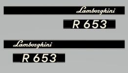 Stickerset Lamborghini R 653