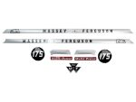 41183 Stickerset Massey Ferguson 175