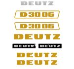 Stickerset Deutz D30-06